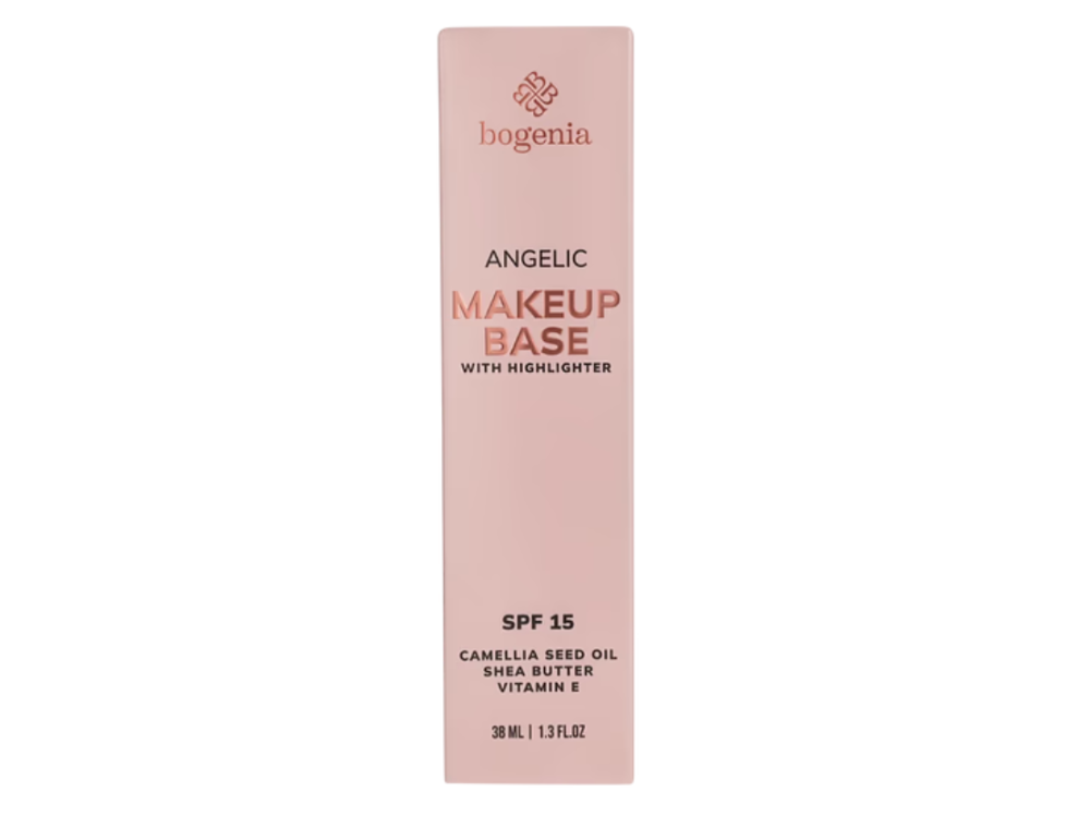 База під макіяж з хайлайтером Bogenia ANGELIC Makeup Base with Highlighter BG612 002, 38 мл