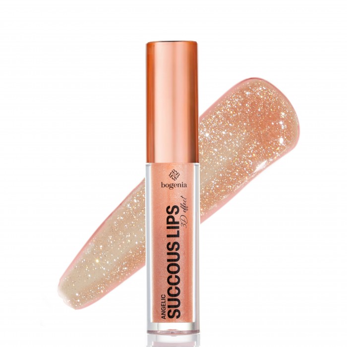 Рідка помада для губ 012 Softness Bogenia Angelic Succous Lips 3D Effect BG711