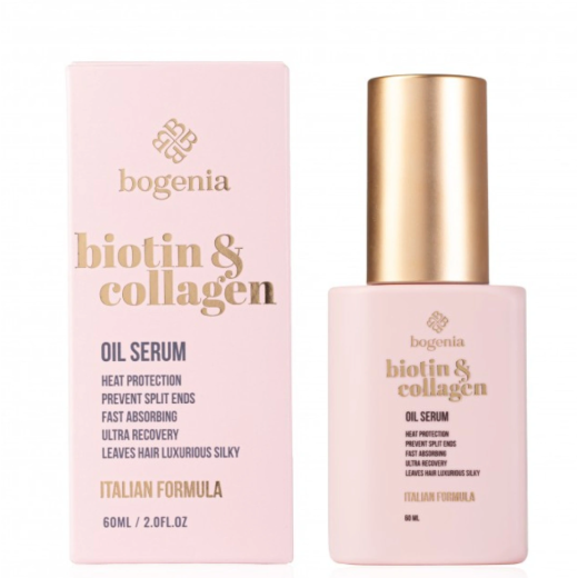 Сироватка-олія Bogenia Biotin & Collagen Oil Serum №004 BG451 60 мл