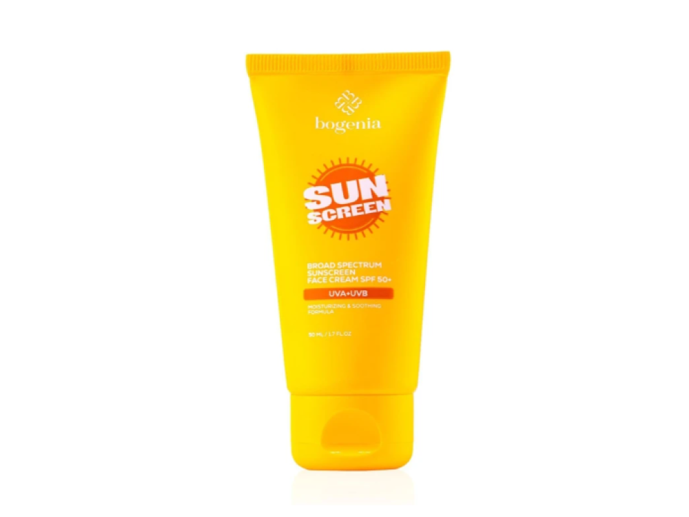 Сонцезахисний крем для обличчя Bogenia Sunscreen Face Cream BG463 SPF50+  50 мл