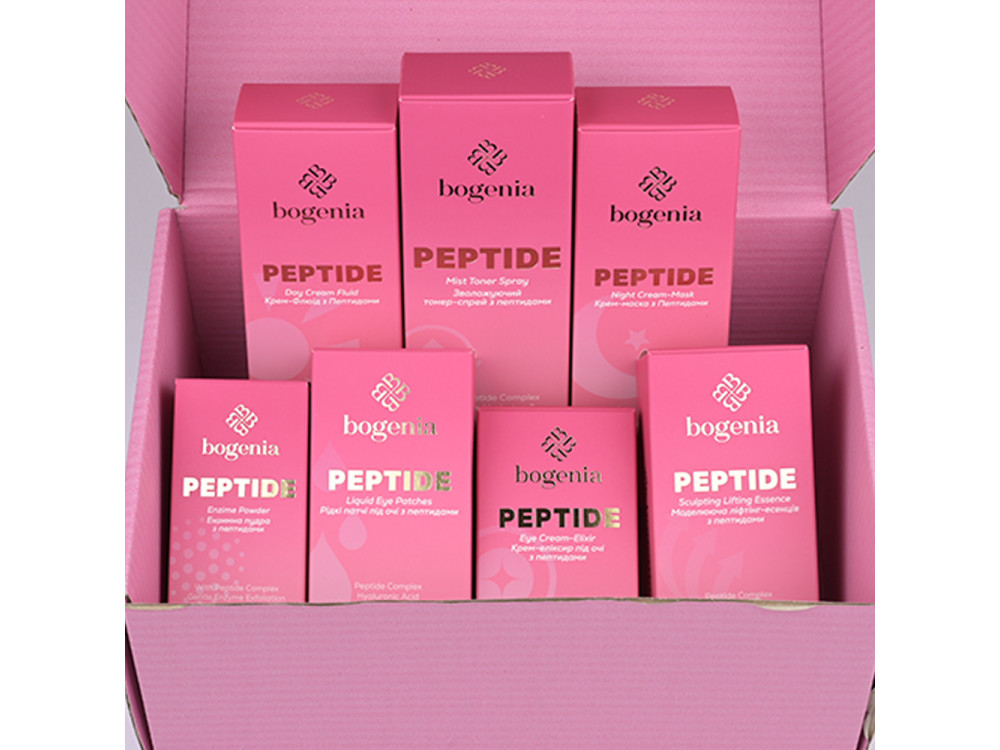 Подарунковий набір Bogenia Peptide BG151 №090 (7 предметів)