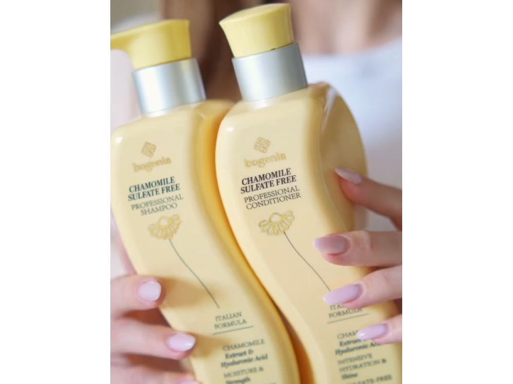 Шампунь для волосся з ромашкою Bogenia Chamomile Sulfate Free Professional Shampoo BG461 001 400 мл