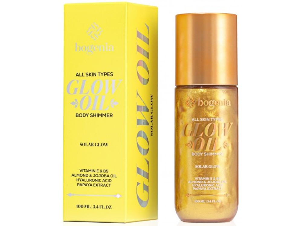 Олія-шимер для тіла Bogenia Glow Oil Body Shimmer BG462 002 Solar Glow 100 мл