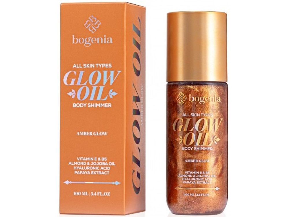 Олія-шимер для тіла Bogenia Glow Oil Body Shimmer BG462 003 Amber Glow 100 мл