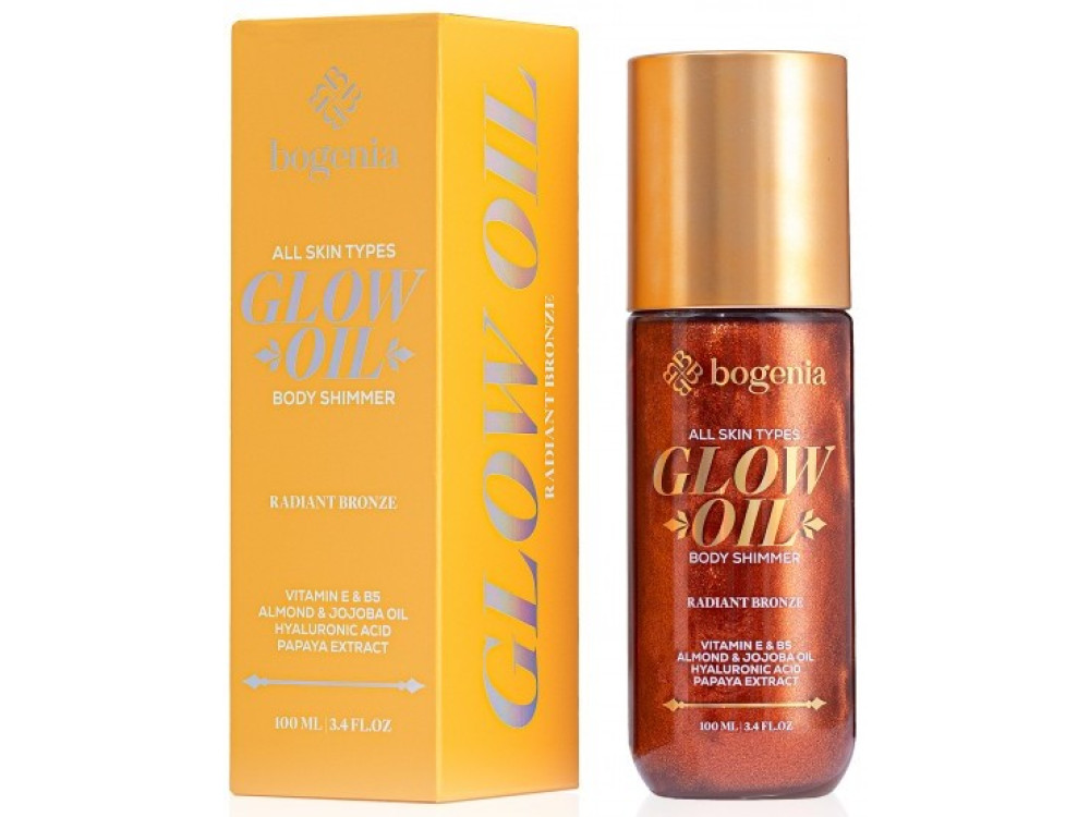 Олія-шимер для тіла Bogenia Glow Oil Body Shimmer BG462 004 Radiant Bronze 100 мл