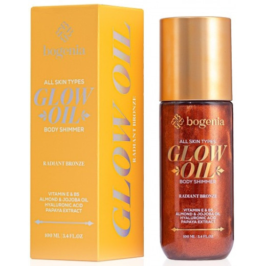 Олія-шимер для тіла Bogenia Glow Oil Body Shimmer BG462 004 Radiant Bronze 100 мл