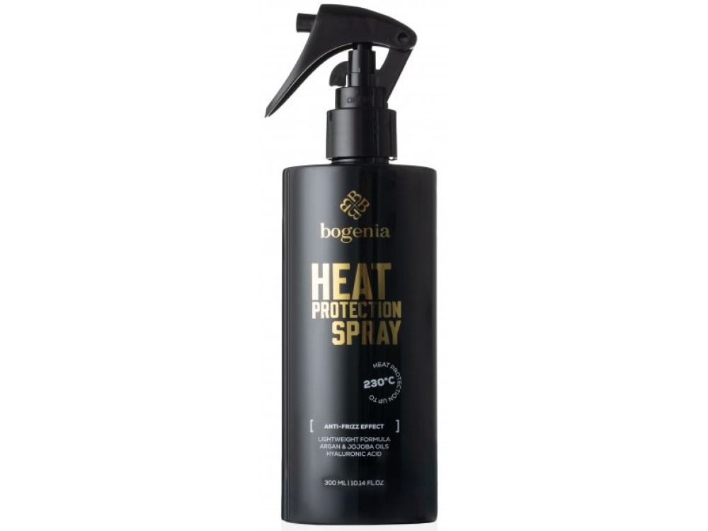 Термозахисний спрей для волосся Bogenia Heat Protection Spray BG467 №001, 300 мл