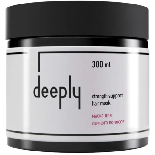 Маска для ламкого волосся Deeply strength support hair mask DP0043, 300 мл