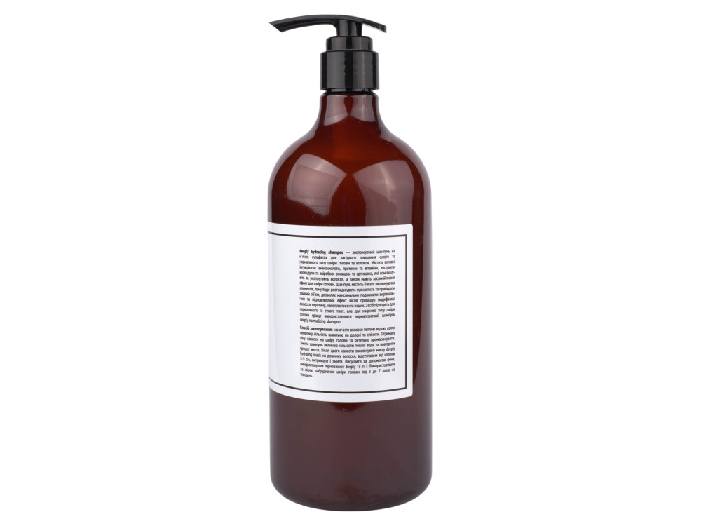 Зволожуючий шампунь Deeply hydrating shampoo DP0010 (1000 мл)