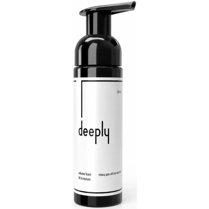 Пінка для об'єму волосся Deeply volume foam lift & texture DP0050, 200 мл
