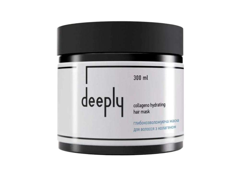  Глибокозволожуюча маска для волосся з колагеном Deeply Collageno Hydrating Hair Mask DP0038, 300 мл