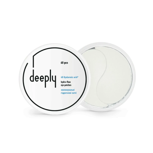 Зволожувальні гідрогелеві патчі Deeply DPBC16 ydro-flow eye patches 60штук