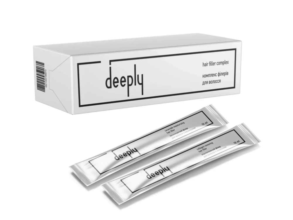 Комплекс філерів для волосся Deeply DP0042 Hair Filler Complex 2 × 10 мл
