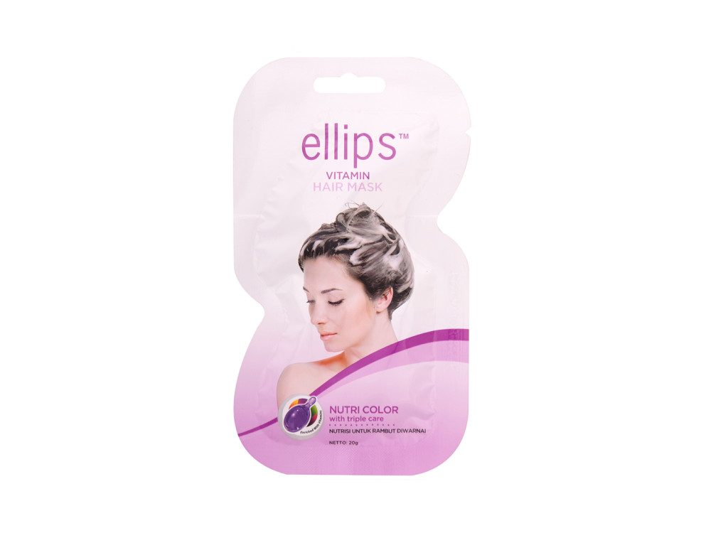 Маска для волосся Ellips Сяйво кольору, 20 г