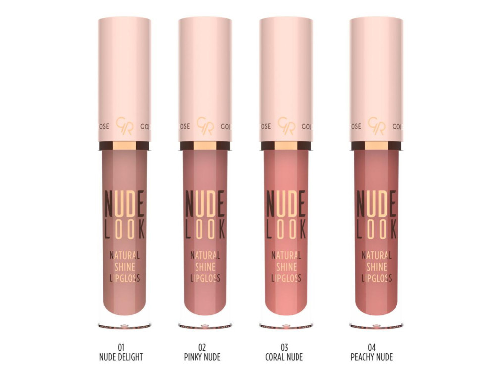 Блиск для губ Golden Rose Nude Look Natural Shine Lipgloss 01