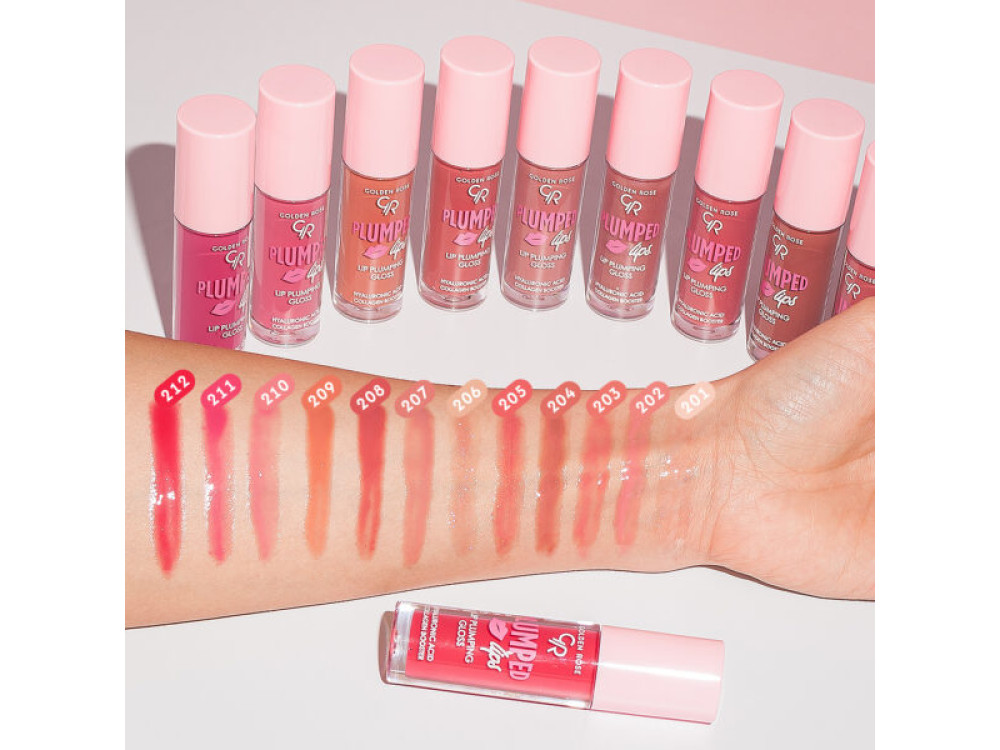Блиск для губ Golden Rose Plumped Lips Lip Plumping Gloss 209