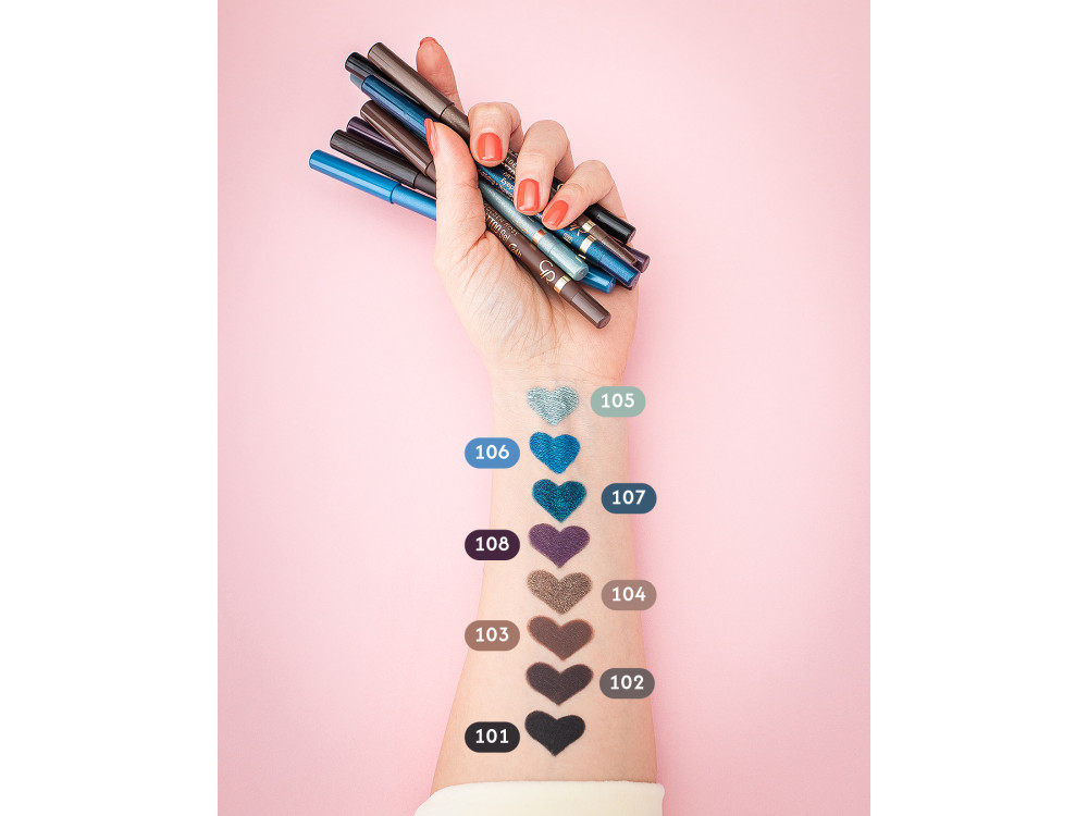 Гель-олівець для очей Golden Rose Tattoo Gel Eye Pencil 106 Azure