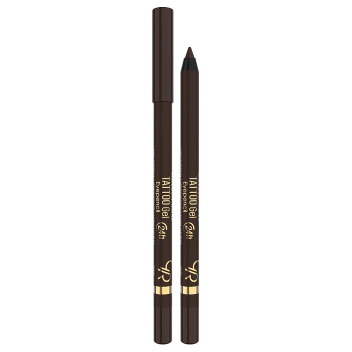 Гель-олівець для очей Golden Rose Tattoo Gel Eye Pencil 103 Brown