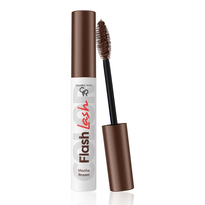 Туш для вій Golden Rose Flash Lash Colored Mascara 08 Mocha Brown 