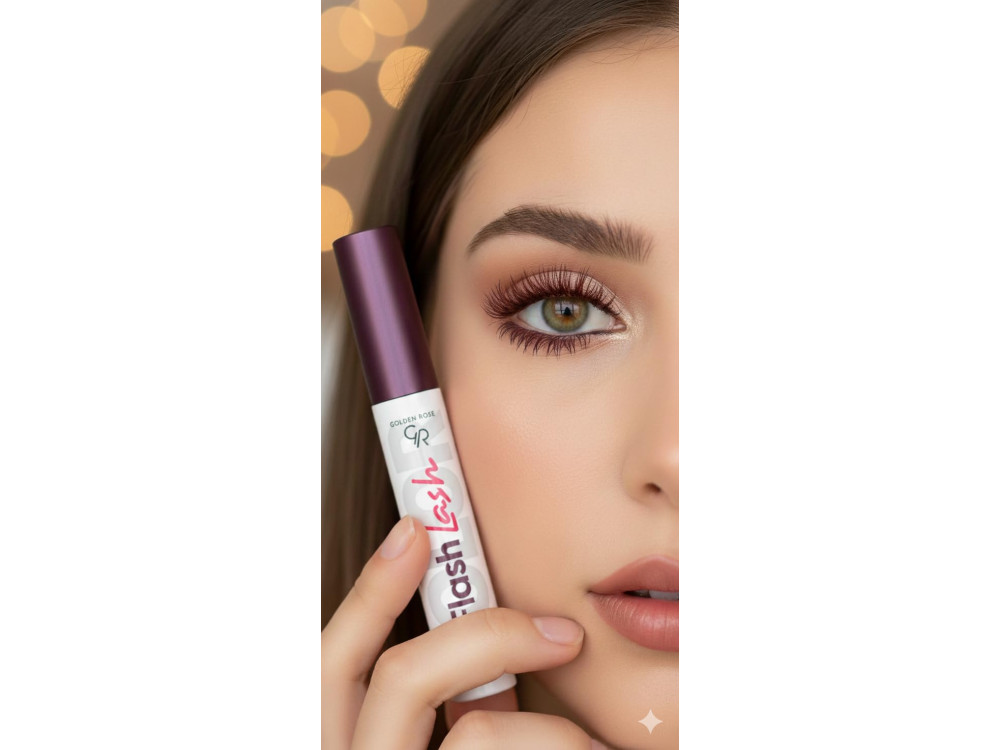 Туш для вій Golden Rose Flash Lash Colored Mascara 09 Deep Plum 