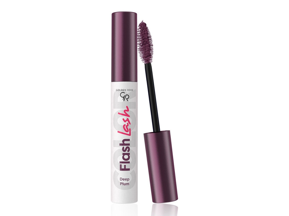 Туш для вій Golden Rose Flash Lash Colored Mascara 09 Deep Plum 