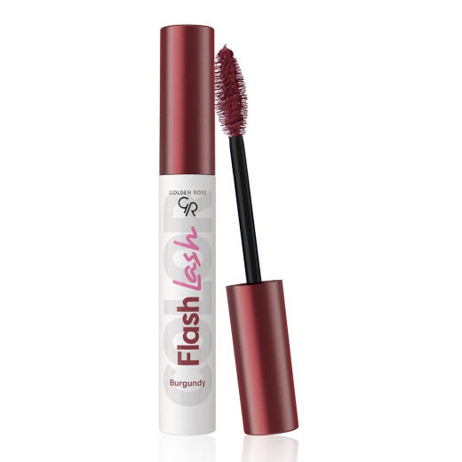 Туш для вій Golden Rose Flash Lash Colored Mascara 10 Burgundy