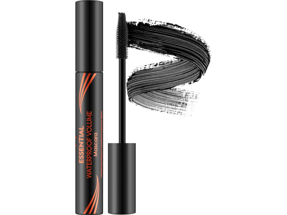 Туш для вій Golden Rose Essential Waterproof Volume Mascara Black