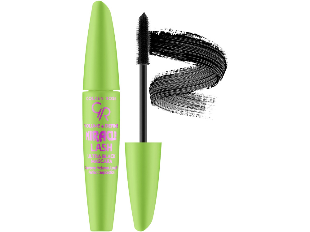 Туш для вій Golden Rose Volume&Define Miracle Lash Mascara