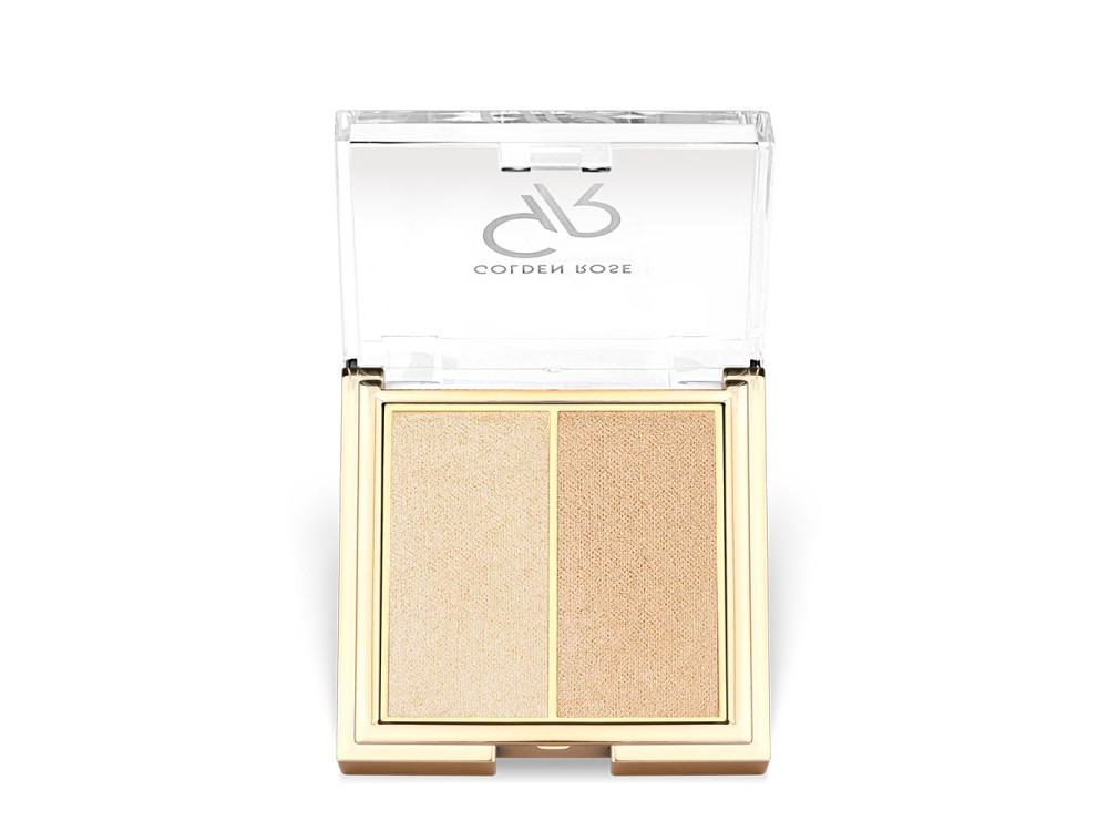 Хайлайтер компактний Golden Rose So Glow! Highlighter Duo 101 Starlight