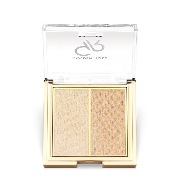 Хайлайтер компактний Golden Rose So Glow! Highlighter Duo 101 Starlight