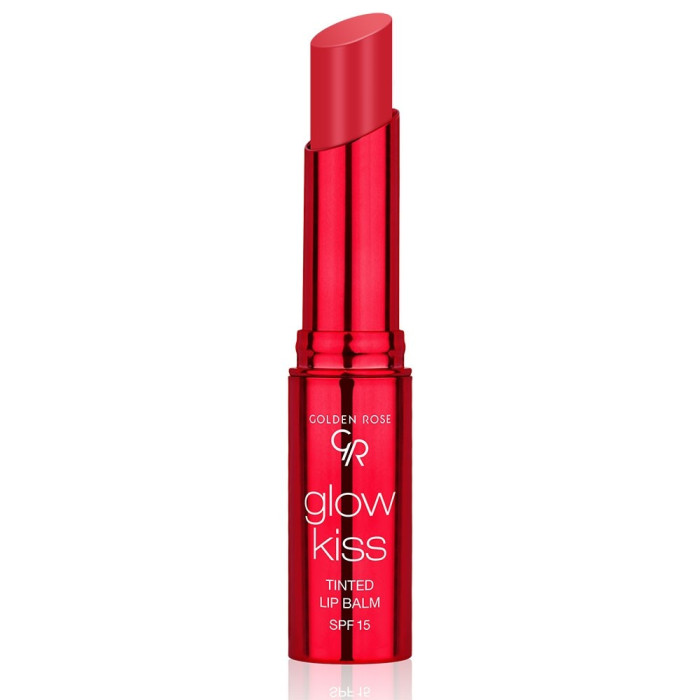 Помада-бальзам-тінт для губ Golden Rose Glow Kiss Tinted Lip Balm SPF 15, 02