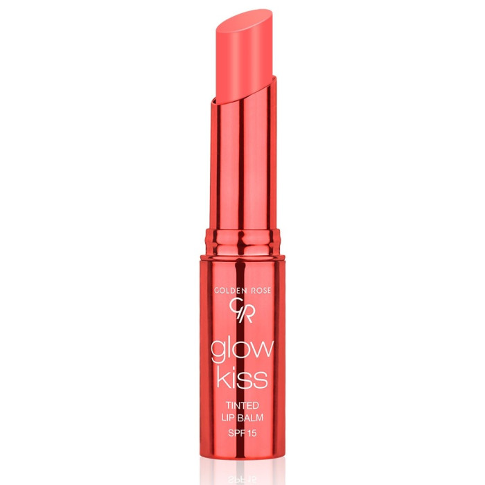 Помада-бальзам-тінт для губ Golden Rose Glow Kiss Tinted Lip Balm SPF 15, 04