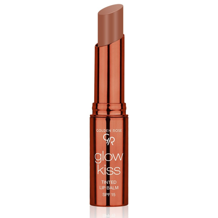 Помада-бальзам-тінт для губ Golden Rose Glow Kiss Tinted Lip Balm SPF 15, 06