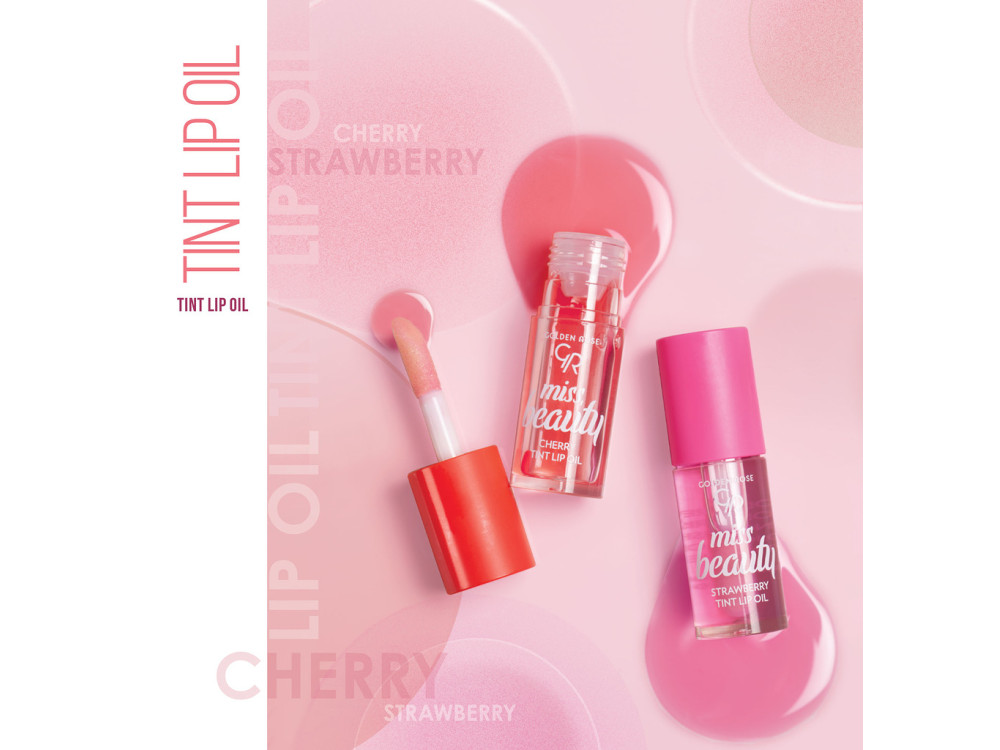 Олія-тінт для губ Golden Rose Miss Beauty Tint Lip Oil Cherry 02, 6 мл