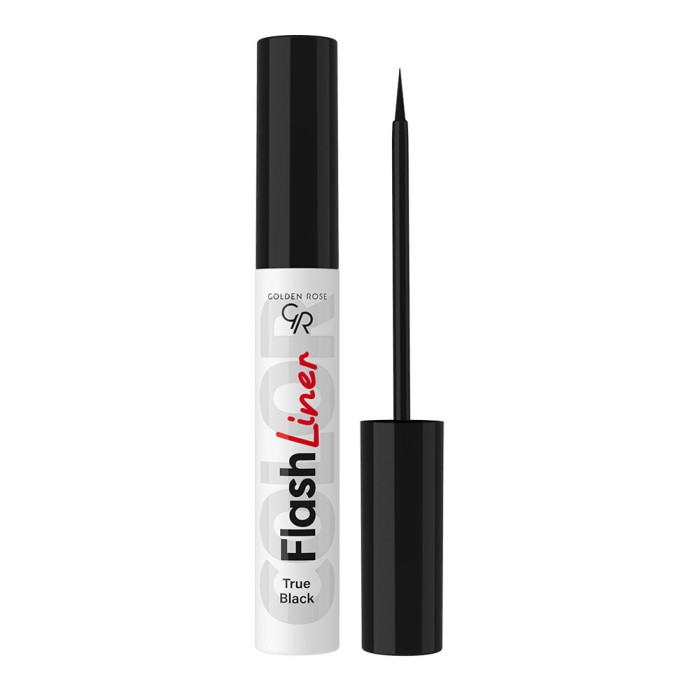 Рідка підводка для очей Golden Rose Flash Liner 112 True Black, 3.5 мл