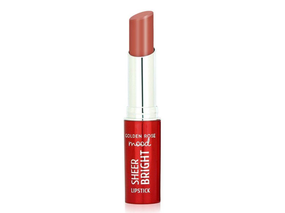 Помада Golden Rose Sheer Bright Lipstick 101 Nude Glow