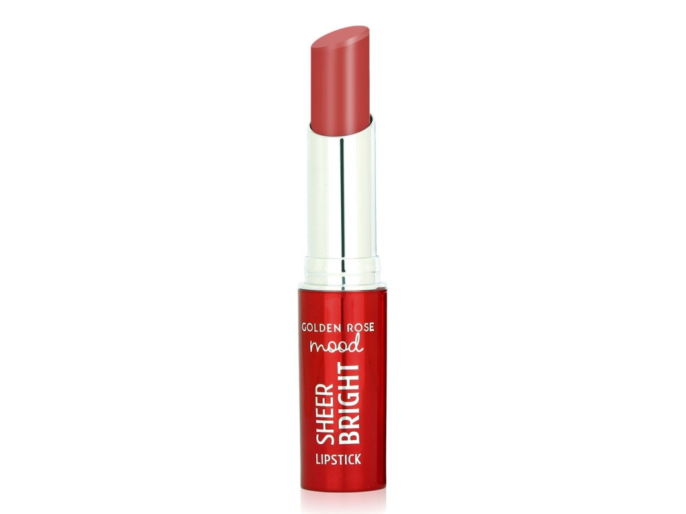 Помада Golden Rose Sheer Bright Lipstick 102 Peach Bliss