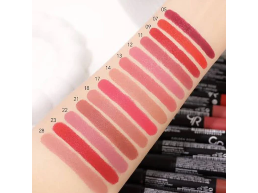 Помада-олівець Golden Rose Matte Crayon Lipstick 22