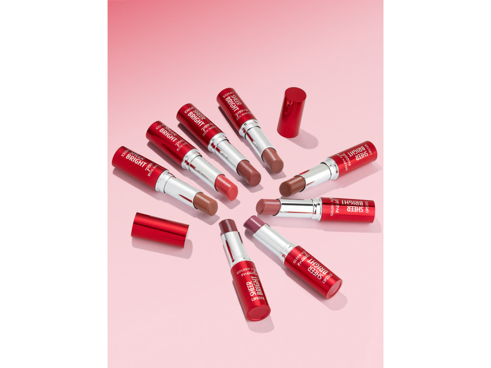 Помада Golden Rose Sheer Bright Lipstick 102 Peach Bliss