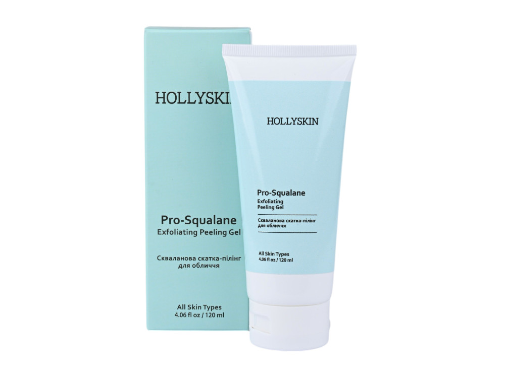 Пілінг-скатка для обличчя HOLLYSKIN Pro-SQUALANE Exfoliating Peeling Gel 120ml
