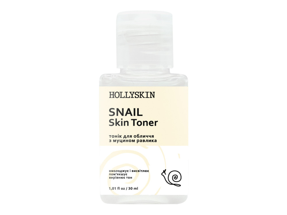 Тонік для обличчя HOLLYSKIN Snail Skin Toner 30ml