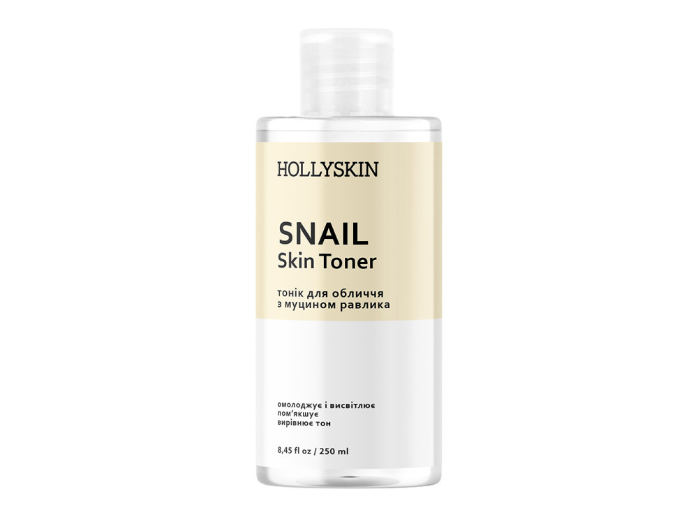 Тонік для обличчя HOLLYSKIN Snail Skin Toner 250ml
