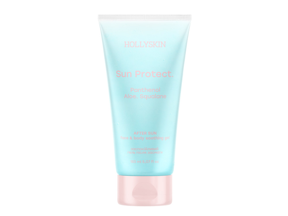 Гель після засмаги з алое вера і д-пантенолом HOLLYSKIN 150ml