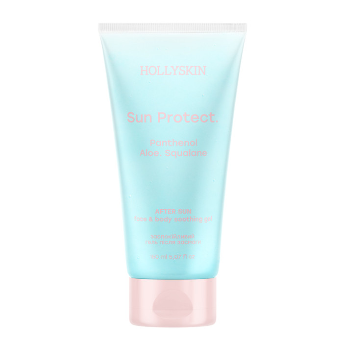 Гель після засмаги з алое вера і д-пантенолом HOLLYSKIN 150ml