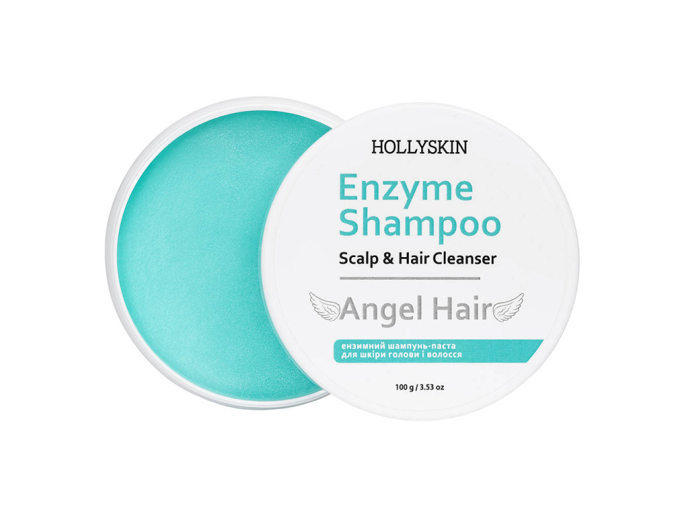 Ензимний шампунь-паста для шкіри голови і волосся HOLLYSKIN Angel Hair 100 g