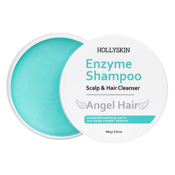 Ензимний шампунь-паста для шкіри голови і волосся HOLLYSKIN Angel Hair 100 g