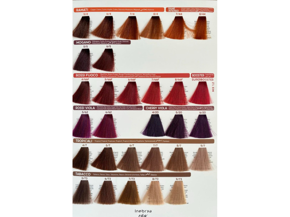 Крем-фарба для волосся Inebrya Color 12/00 суперсвітлий платиновий блонд 100 мл