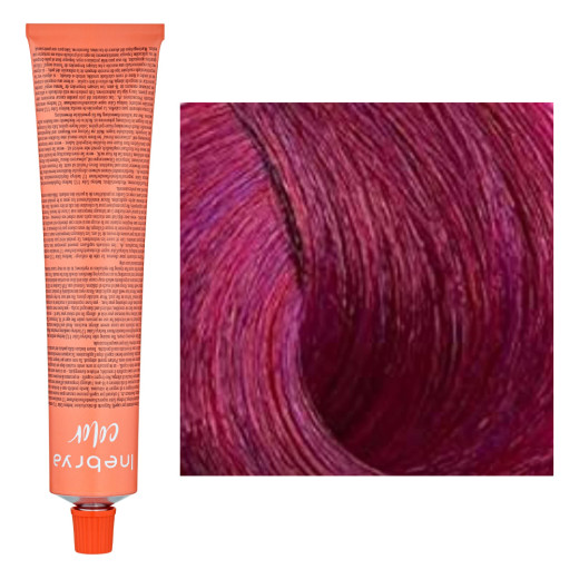 Крем-фарба для волосся Inebrya Color 6/62 темно-русявий червоно-фiолетовий 100 мл