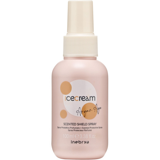 Ароматизований захисний спрей для волосся Inebrya Ice Cream Argan Age Scented Shield Spray 100 мл