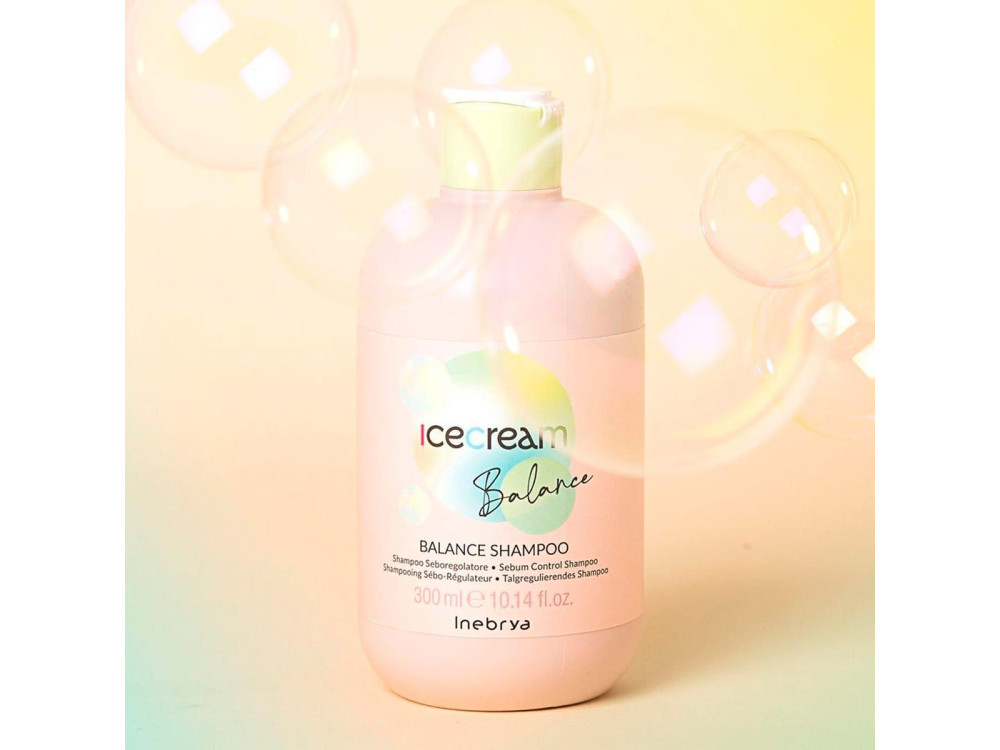 Шампунь для жирного волосся Inebrya balance shampoo, 300 мл
